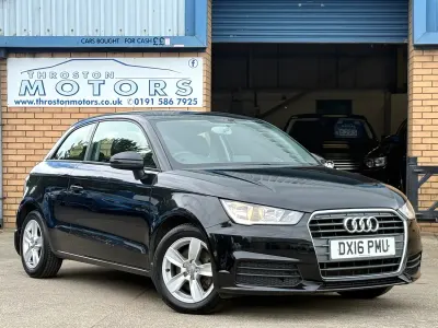 Used Audi A1 116 HP (85 kW) 2016 Black Hatchback