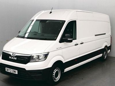Used MAN TGE 140 HP (102 kW) 2022 White Van
