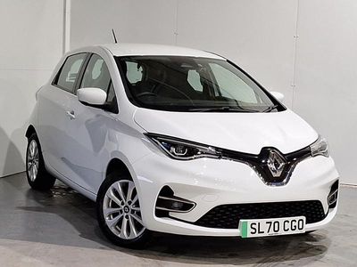 Used Renault Zoe Iconic 80 kW (109 HP) 2020 White Hatchback