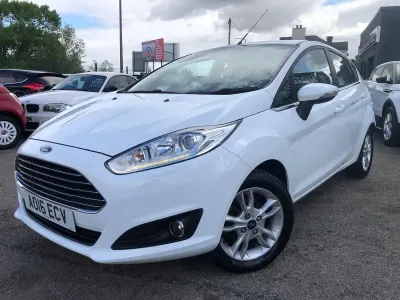 Used Ford Fiesta Zetec 2016 White Hatchback