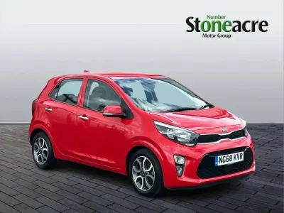 Used Kia Picanto 83 HP (61 kW) 2019 Red Hatchback