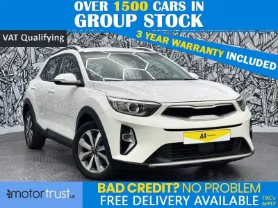 Gebraucht Kia Stonic 99 PS (72 kW) 2022 Weiß SUV