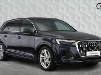 Used Audi Q7 S-Line 281 HP (206 kW) 2025 Blue SUV