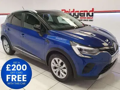 Used Renault Captur Iconic 100 HP (73 kW) 2020 Blue/black SUV