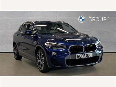 Used BMW X2 M Sport 150 HP (110 kW) 2018 Blue SUV