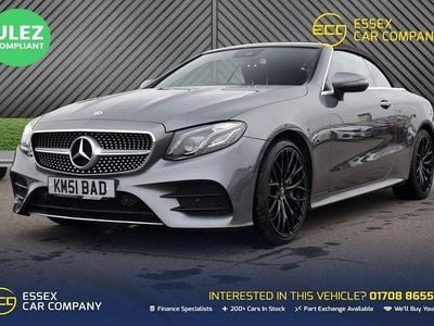 Used Mercedes E350 AMG Line Premium Plus 258 HP (189 kW) 2018 Grey Cabriolet
