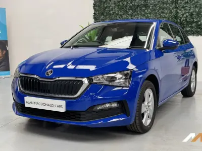 Gebraucht Skoda Scala SE 150 PS (110 kW) 2022 Blau Kleinwagen