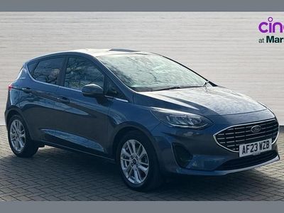 Used Ford Fiesta Titanium 100 HP (73 kW) 2023 Chrome blue (premium colour) Hatchback