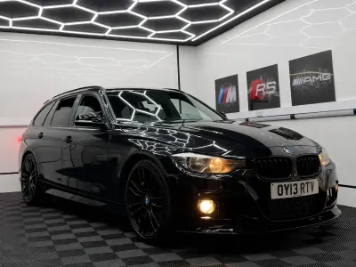 Used BMW 320 M Sport 181 HP (133 kW) 2013 Black Estate