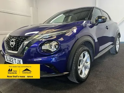 Used Nissan Juke N-Connecta 114 HP (83 kW) 2022 Blue SUV