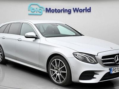 Used Mercedes E200 AMG line 184 HP (135 kW) 2020 Silver Estate