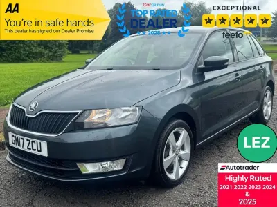 Used Skoda Rapid SE 90 HP (66 kW) 2017 Grey Hatchback