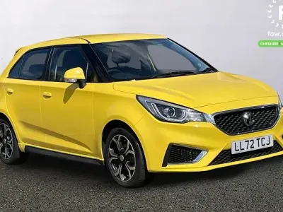 Used MG MG3 Exclusive 106 HP (77 kW) 2022 Yellow Hatchback
