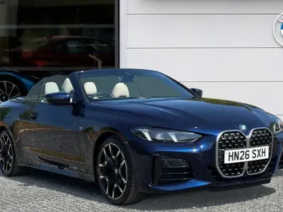 Used BMW 420 M Sport 181 HP (133 kW) 2026 Blue Cabriolet