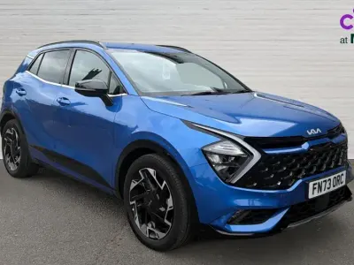 Used Kia Sportage GT-Line 148 HP (108 kW) 2023 Blue SUV