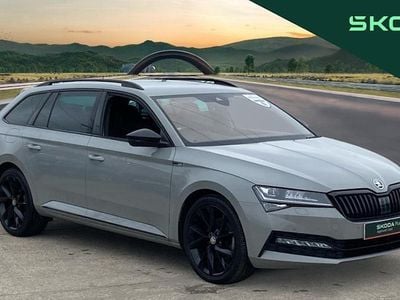 Used Skoda Superb SportlinePlus 190 HP (139 kW) 2023 Grey Estate
