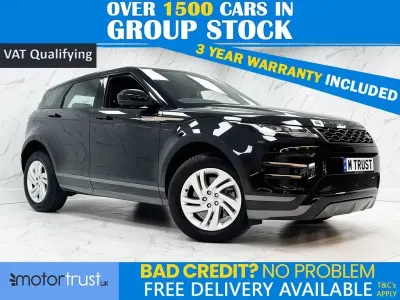 Used Land Rover Range Rover evoque R-Dynamic 204 HP (150 kW) 2022 Black SUV
