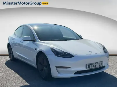 Used Tesla Model 3 Long Range AWD 366 kW (498 HP) 2022 White Sedan