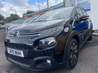 Used Citroën C3 Flair 100 HP (73 kW) 2019 Black Hatchback