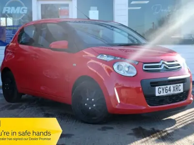 Used Citroën C1 Feel 68 HP (50 kW) 2014 Red Hatchback