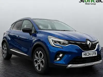 Used Renault Captur Techno 91 HP (66 kW) 2022 Blue SUV