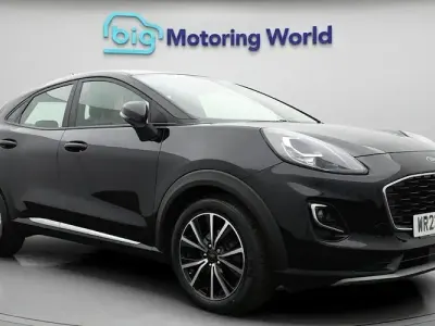 Used Ford Puma Titanium 125 HP (91 kW) 2023 Black SUV