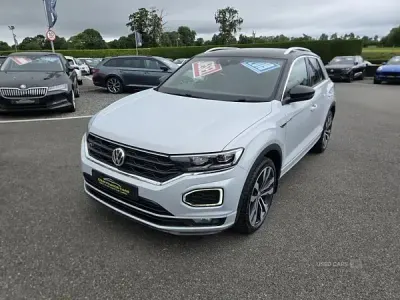 Used VW T-Roc R-line 150 HP (110 kW) 2019 Silver SUV