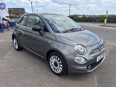 Used Fiat 500 Lounge 69 HP (50 kW) 2017 Grey Hatchback