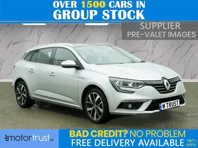 Usado Renault Mégane GrandTour Iconic 115 HP (84 kW) 2019 Prateado Carrinha