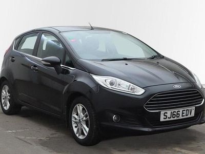 Used Ford Fiesta Zetec 100 HP (73 kW) 2016 Black Hatchback