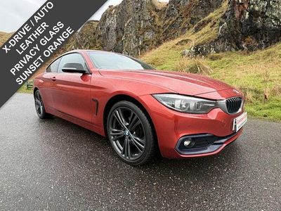 Used BMW 420 Sport Line 190 HP (139 kW) 2017 Orange Coupe