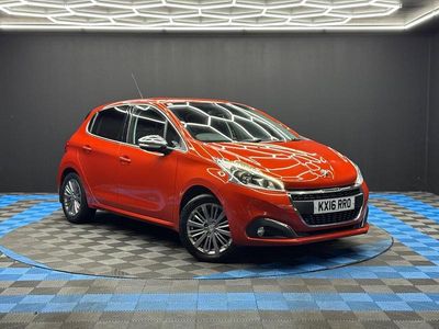 Orange Used 2016 Peugeot 208 Allure Hatchback | £7,690 (A bit pricey)