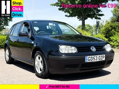Used VW Golf IV Edition 105 HP (77 kW) 2004 Black Hatchback