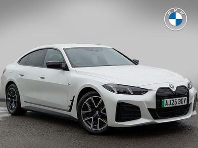 White Used 2025 BMW i4 Shadowline Sedan | £44,425 (Fair price)