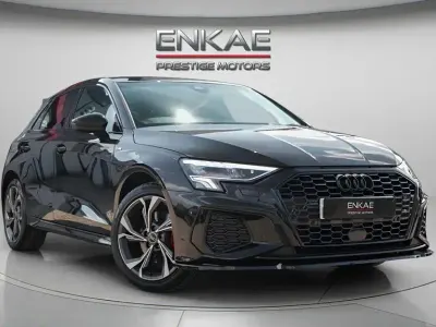 Used Audi A3 Sportback S-Line 204 HP (150 kW) 2022 Black Hatchback