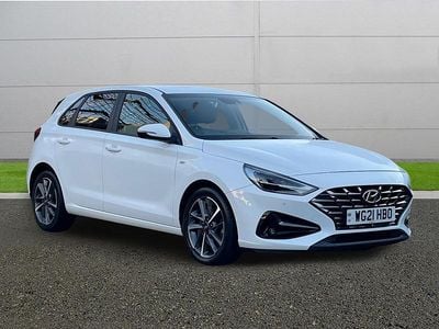 Used Hyundai i30 Premium 2021 White Hatchback