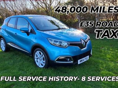 Blue Used 2014 Renault Captur Dynamique SUV | £6,695 (A bit pricey)