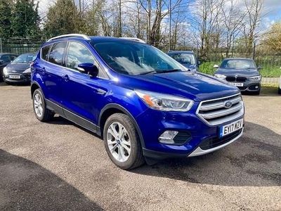 Used Ford Kuga Titanium 150 HP (110 kW) 2017 Blue SUV