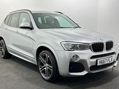 Silver Used 2017 BMW X3 M Sport SUV | £17,498 (Fair price)
