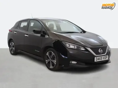 Used Nissan Leaf Tekna 110 kW (150 HP) 2020 Black Hatchback