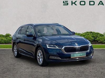 Used Skoda Octavia SE L 147 HP (108 kW) 2023 Blue Estate