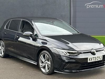 Used VW Golf VIII R-line 150 HP (110 kW) 2023 Black Hatchback
