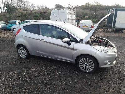 Used Ford Fiesta Titanium 2010 Silver Hatchback