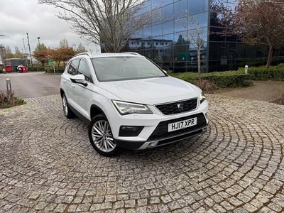 Used Seat Ateca XCELLENCE 150 HP (110 kW) 2017 White SUV