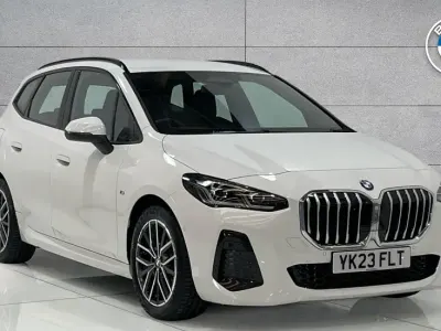 Used BMW 220 Active Tourer M Sport 168 HP (123 kW) 2023 White MPV
