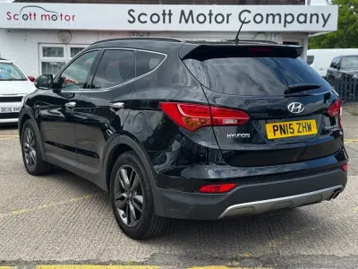Used Hyundai Santa Fe Premium SE 194 HP (142 kW) 2015 Black SUV