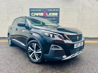 Used Peugeot 3008 GT-line 120 HP (88 kW) 2017 Black SUV