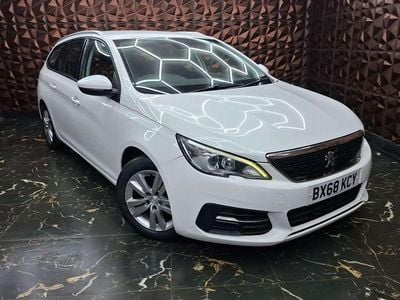White Used 2018 Peugeot 308 Active Estate | £4,999 (Fair price)