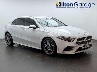 Used Mercedes A200 AMG line 163 HP (119 kW) 2020 White Hatchback