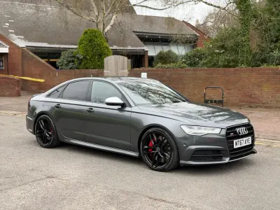 Usado Audi A6 Black Edition 2017 Cinzento Sedan